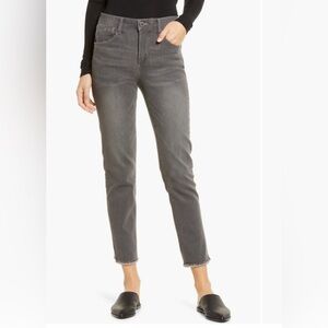 Size 12 Wit & Wisdom Side Slit Skinny Jeans